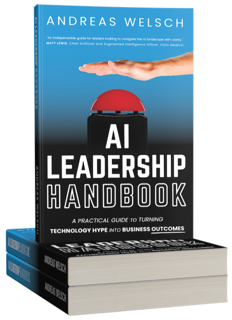 The AI Leadership Handbook covers everything you need to know to become a confident and successful AI leader—and get it right on the first try.