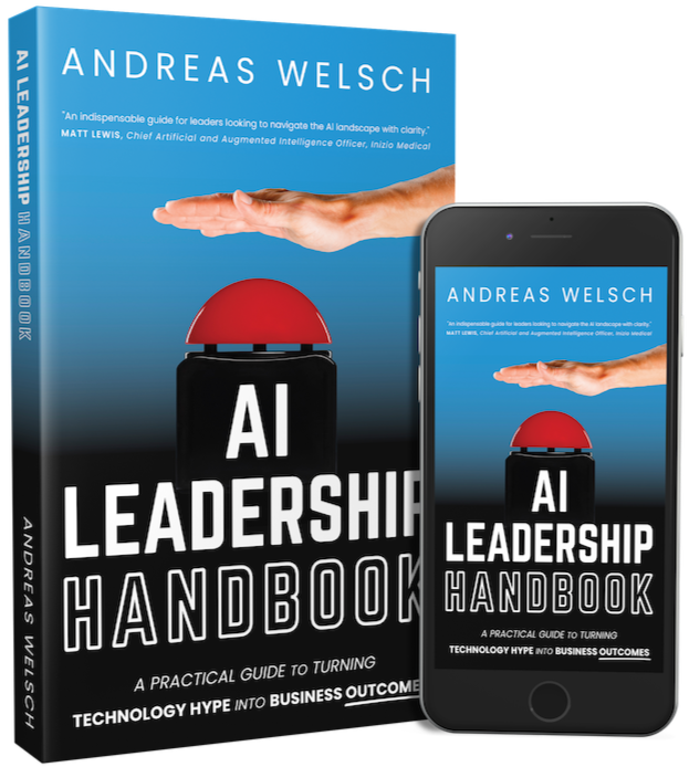 The AI Leadership Handbook covers everything you need to know to become a confident and successful AI leader—and get it right on the first try.